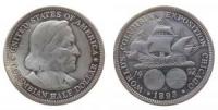 USA - 1893 - 1/2 Dollar  ss
