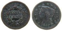 USA - 1851 - 1 Cent  schön