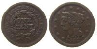 USA - 1852 - 1 Cent  ss