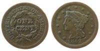 USA - 1852 - 1 Cent  ss+