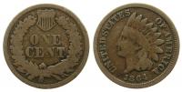 USA - 1864 - 1 Cent  schön