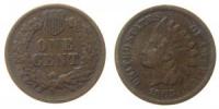 USA - 1865 - 1 Cent  ss