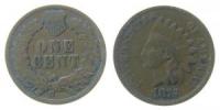 USA - 1875 - 1 Cent  schön