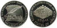 USA - 1987 - 1 Dollar  pp