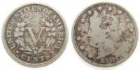 USA - 1883 - 5 Cents  schön