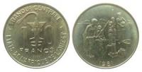 West Afrik. Staaten - West African States - 1981 - 10 Francs  stgl