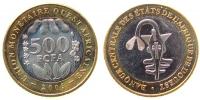 West Afrik. Staaten - West African States - 2003 - 500 Francs  unc