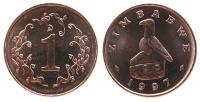 Zimbabwe - 1997 - 1 Cent  unc