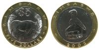 Zimbabwe - 2002 - 5 Dollar  unc